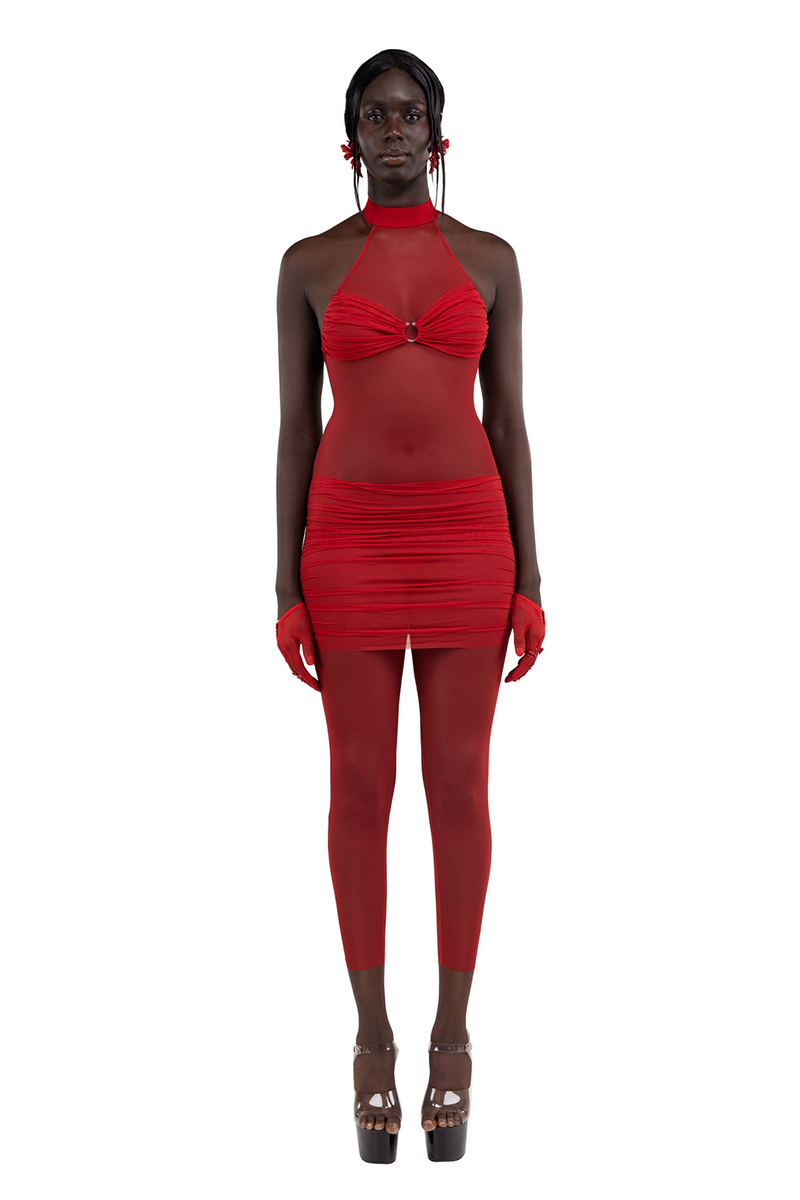 Reverie Red Catsuit