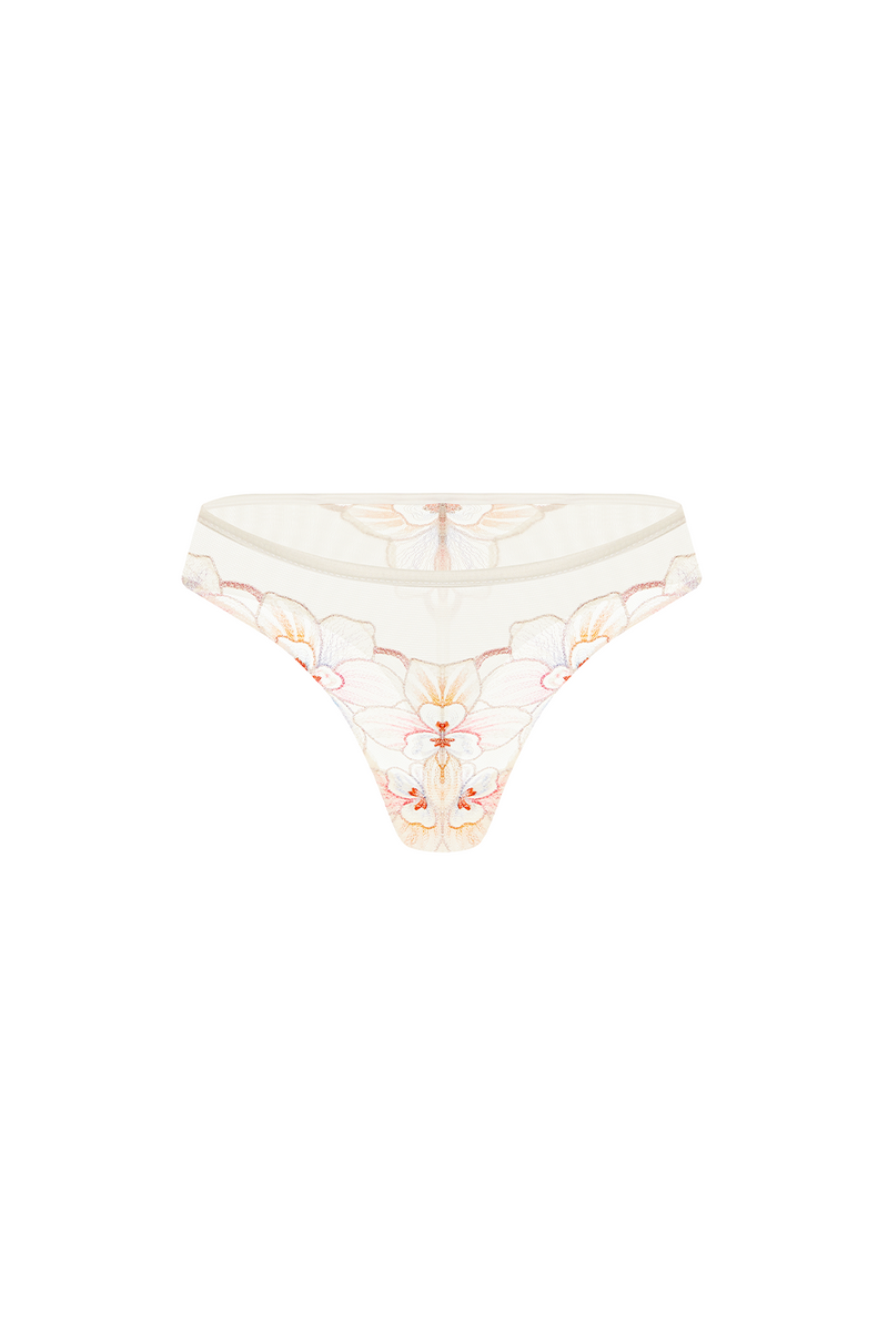 Laia Cream Thong