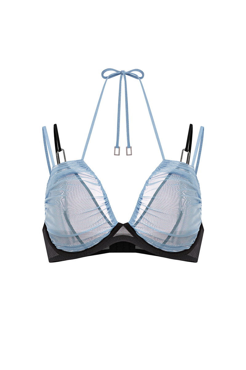 Solace Ash Blue Bra