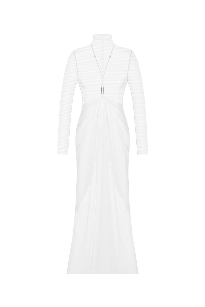 Gossamer White Maxi Dress