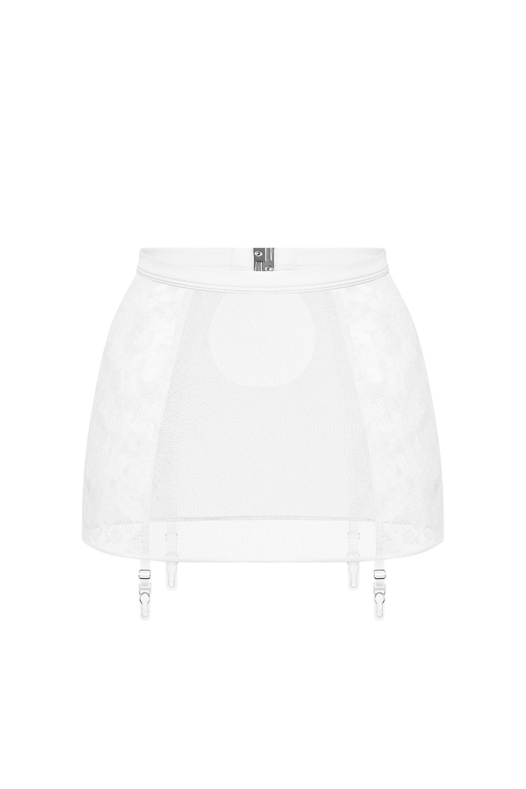 Eden White Mini Skirt